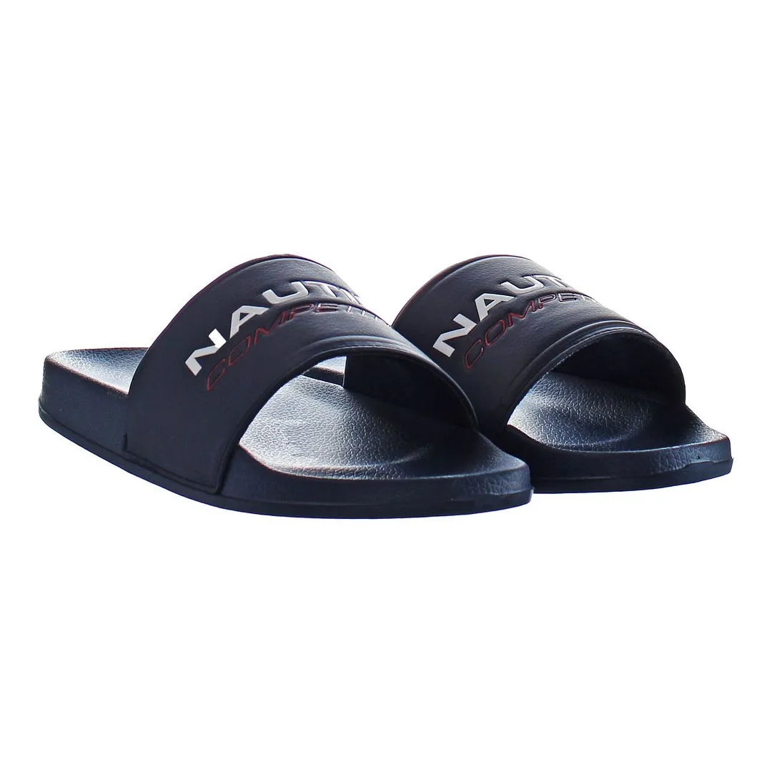 Nautica Grappo Blue Mens Flip-Flops