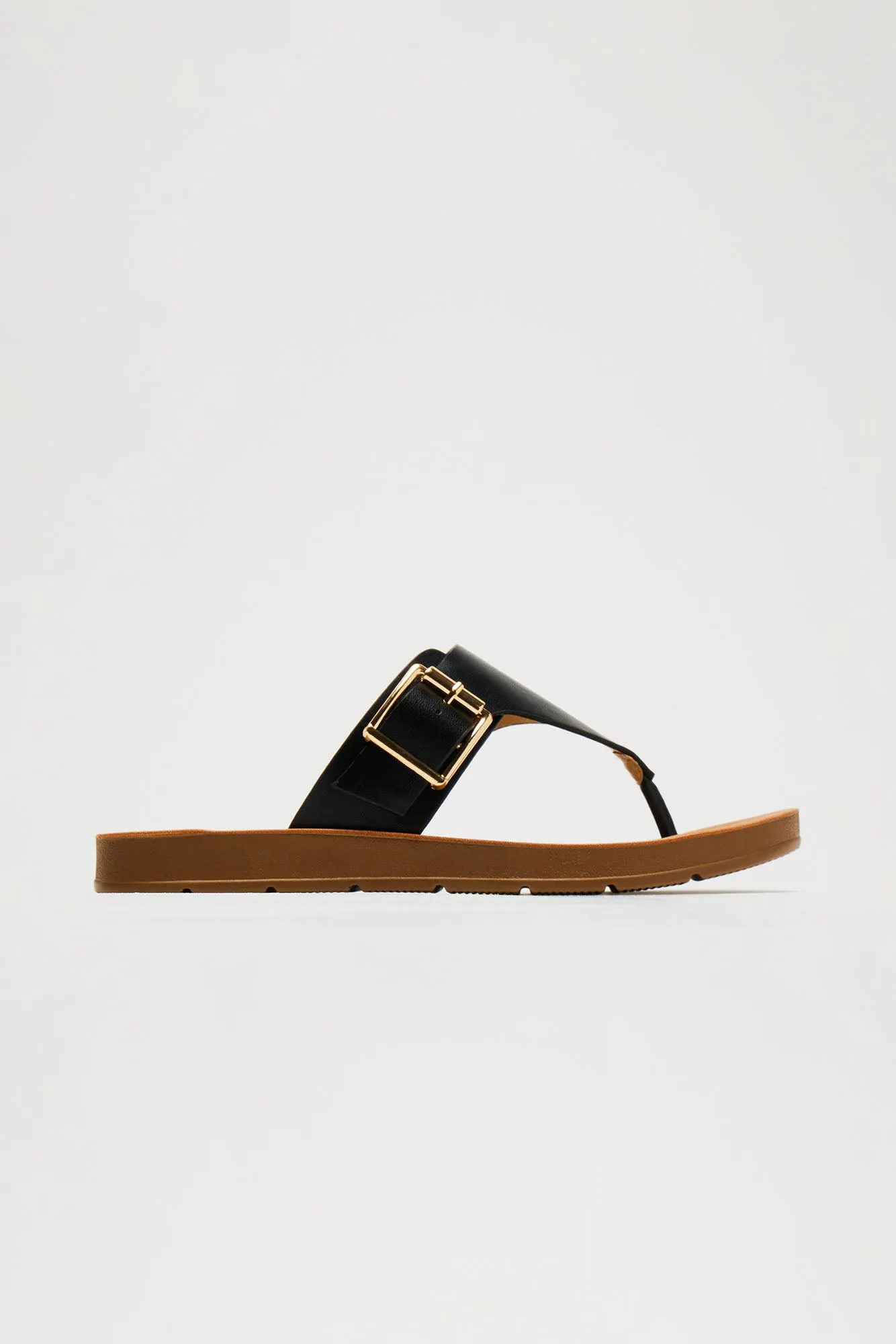 No Pressure Flip Flops - Black