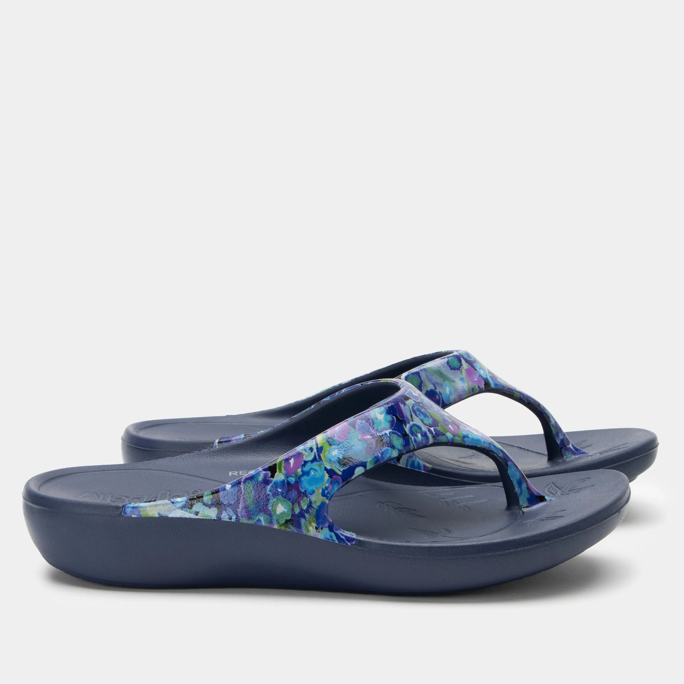 Ode Poppy Pop  Blue Sandal