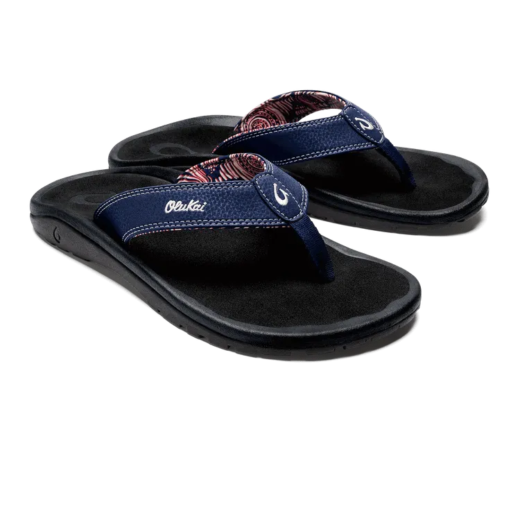 Olukai Men's Ohana - Navy/Onyx