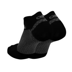 OS1st FS4 Plantar Fasciitis No Show Socks - Black