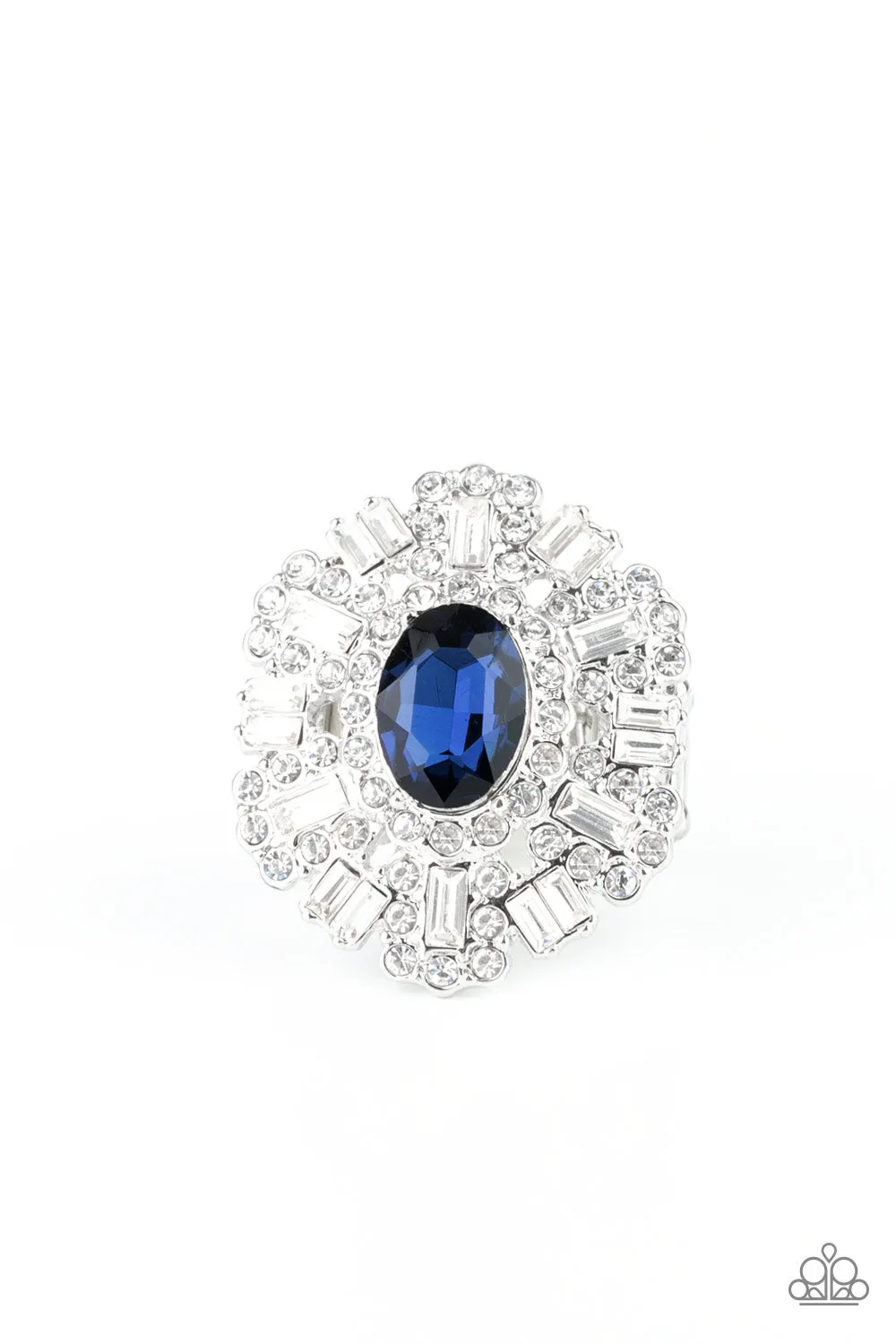 Paparazzi Accessories - Iceberg Ahead - Blue Ring