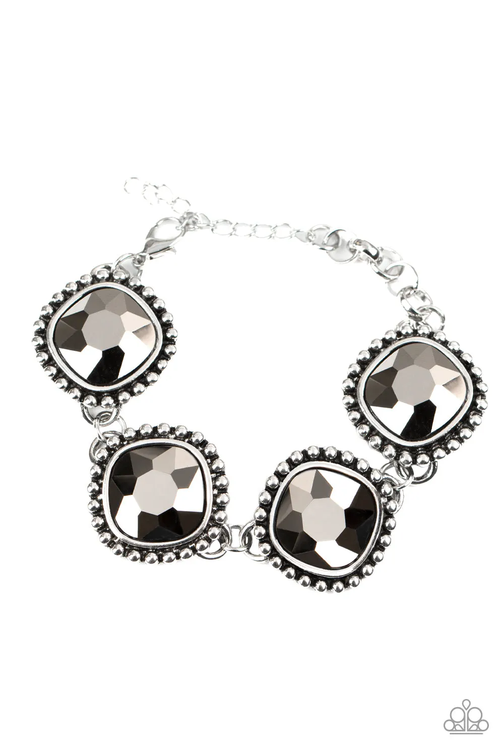 Paparazzi Accessories - Megawatt - Silver Bracelet