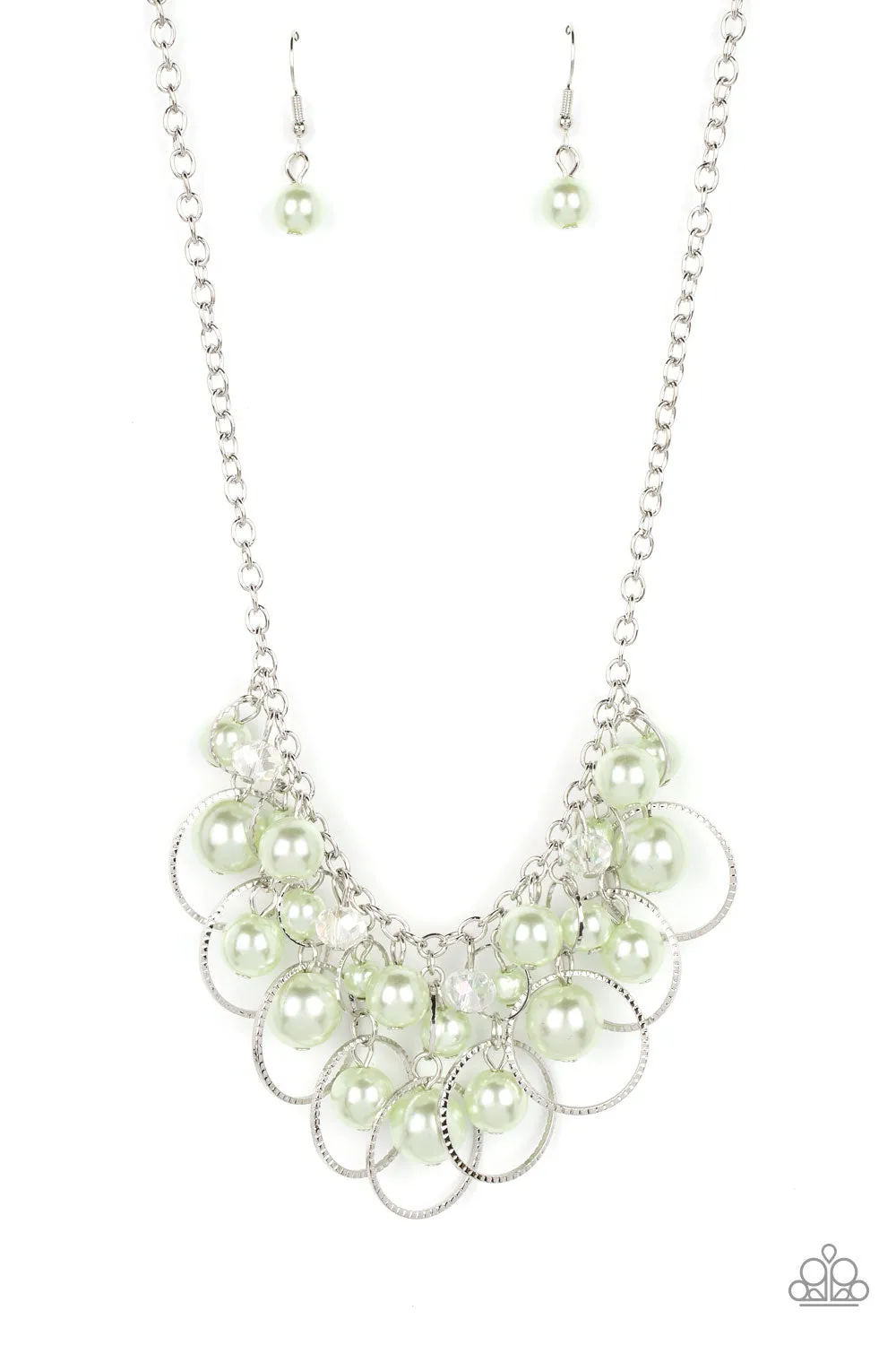 Paparazzi Ballroom Bliss - Green Necklace