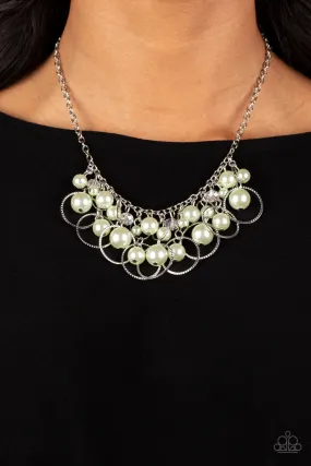 Paparazzi Ballroom Bliss - Green Necklace