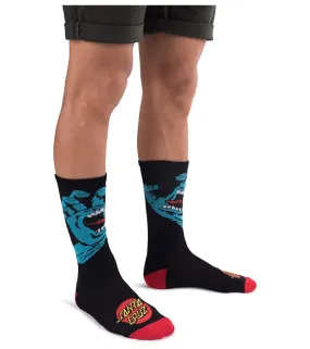 Santa Cruz leisure socks Screaming Hand Socks SCA-SCK-0107 black