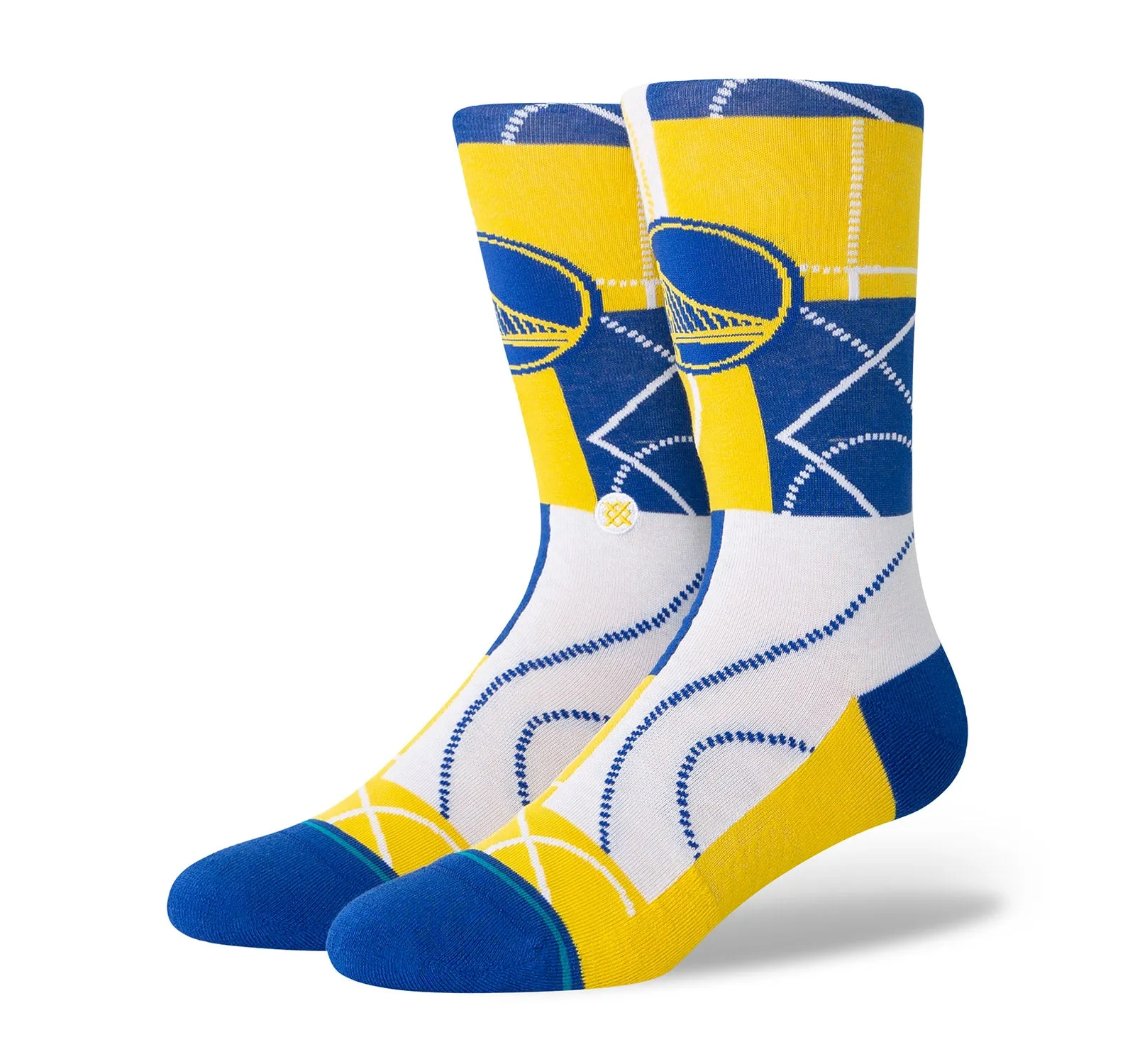 Stance Golden State Warriors Zone Crew Socks