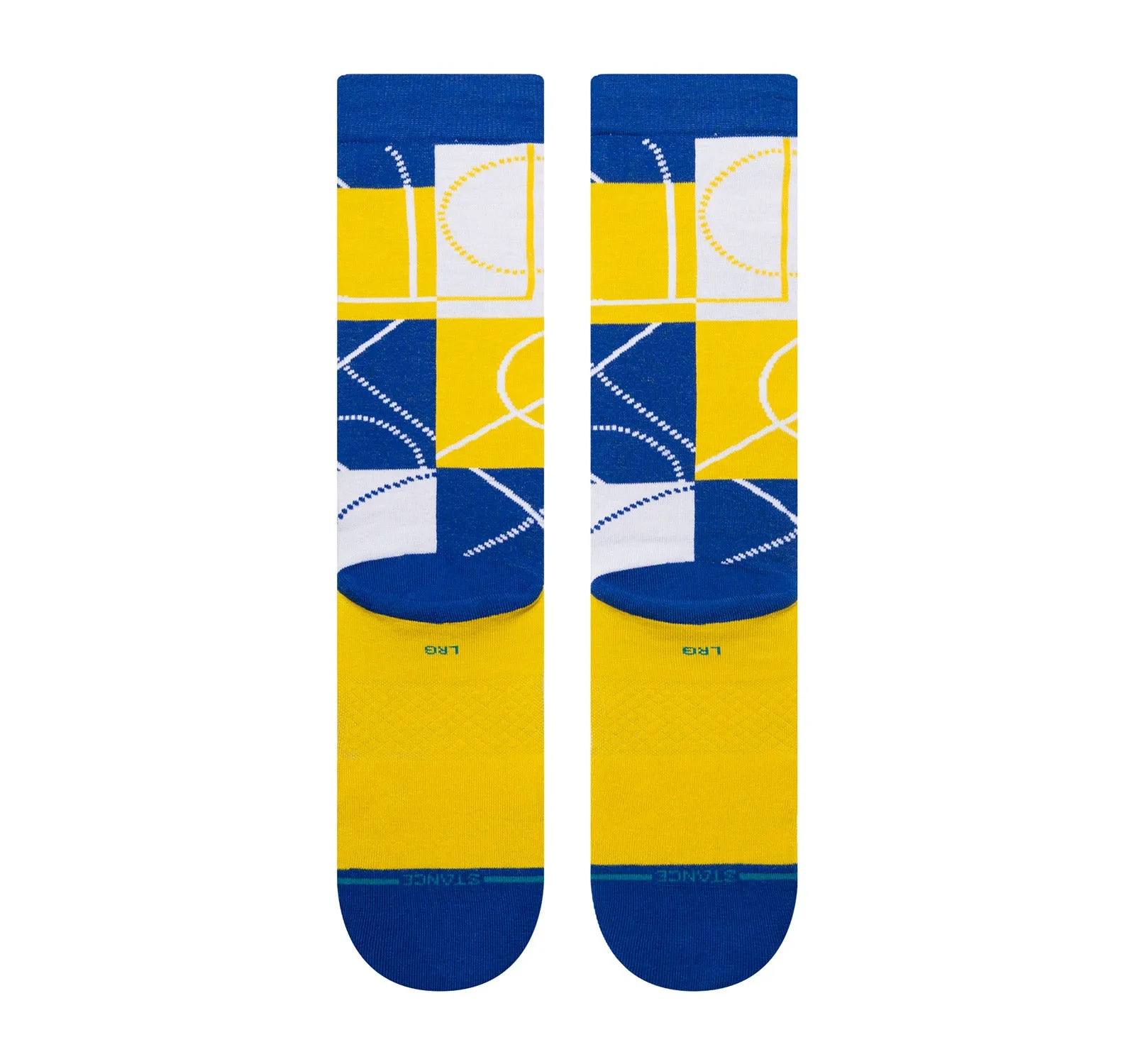 Stance Golden State Warriors Zone Crew Socks