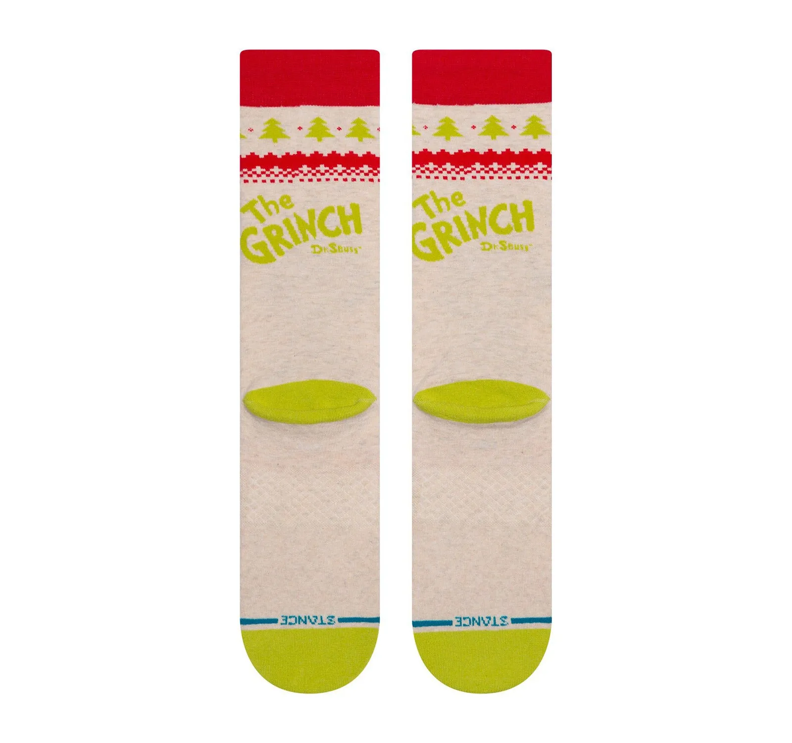 Stance The Grinch Sweater Crew Socks