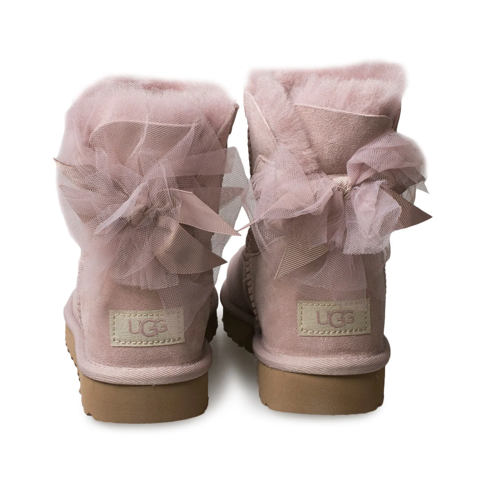 UGG Mini Bailey Tulle Bow Dusk Boots - Women's