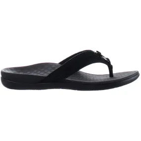 Vionic Aloe Black Womens Flip-Flops