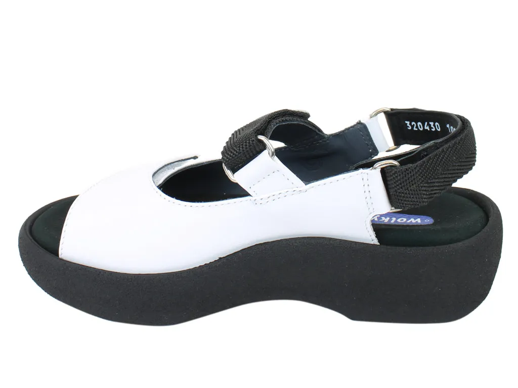 Wolky Sandals Jewel White