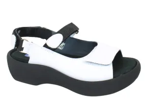 Wolky Sandals Jewel White