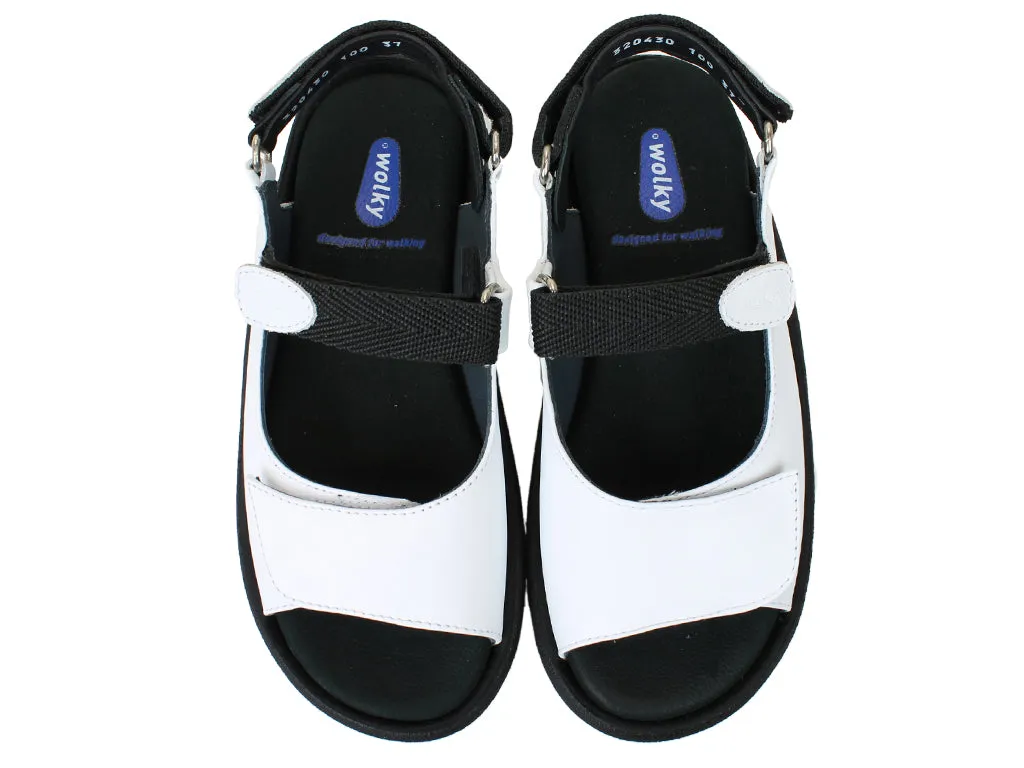 Wolky Sandals Jewel White