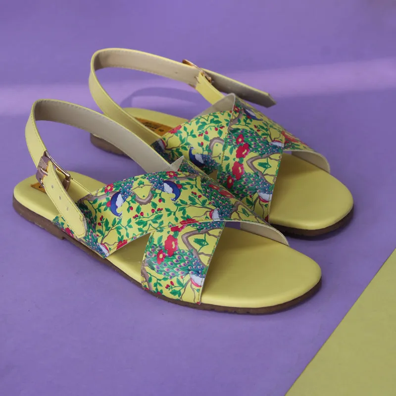 Women Graphic Kohati Flat Sandals